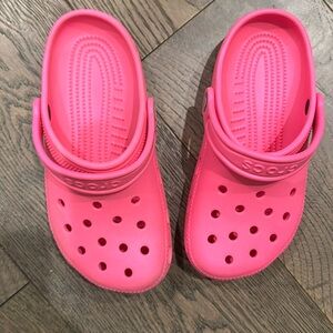 Kids crocs. Worn once.  Outgrown.